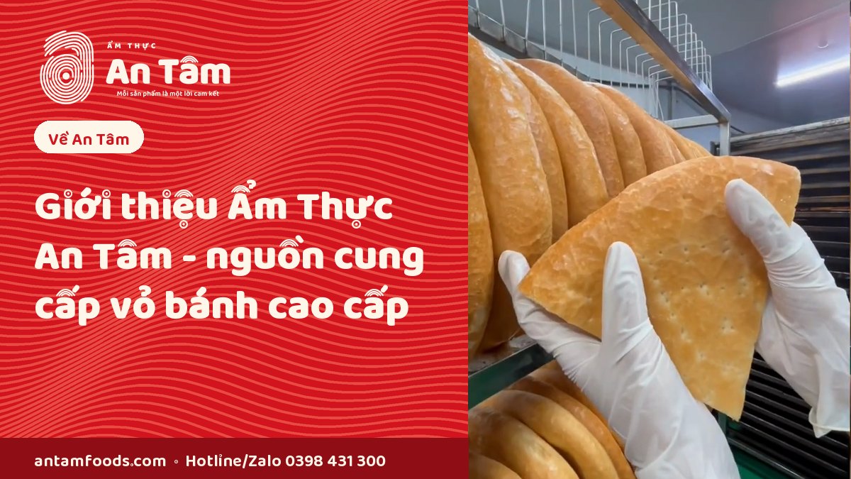 GIỚI THIỆU ẨM THỰC AN TÂM - NGUỒN CUNG CẤP VỎ BÁNH CAO CẤP