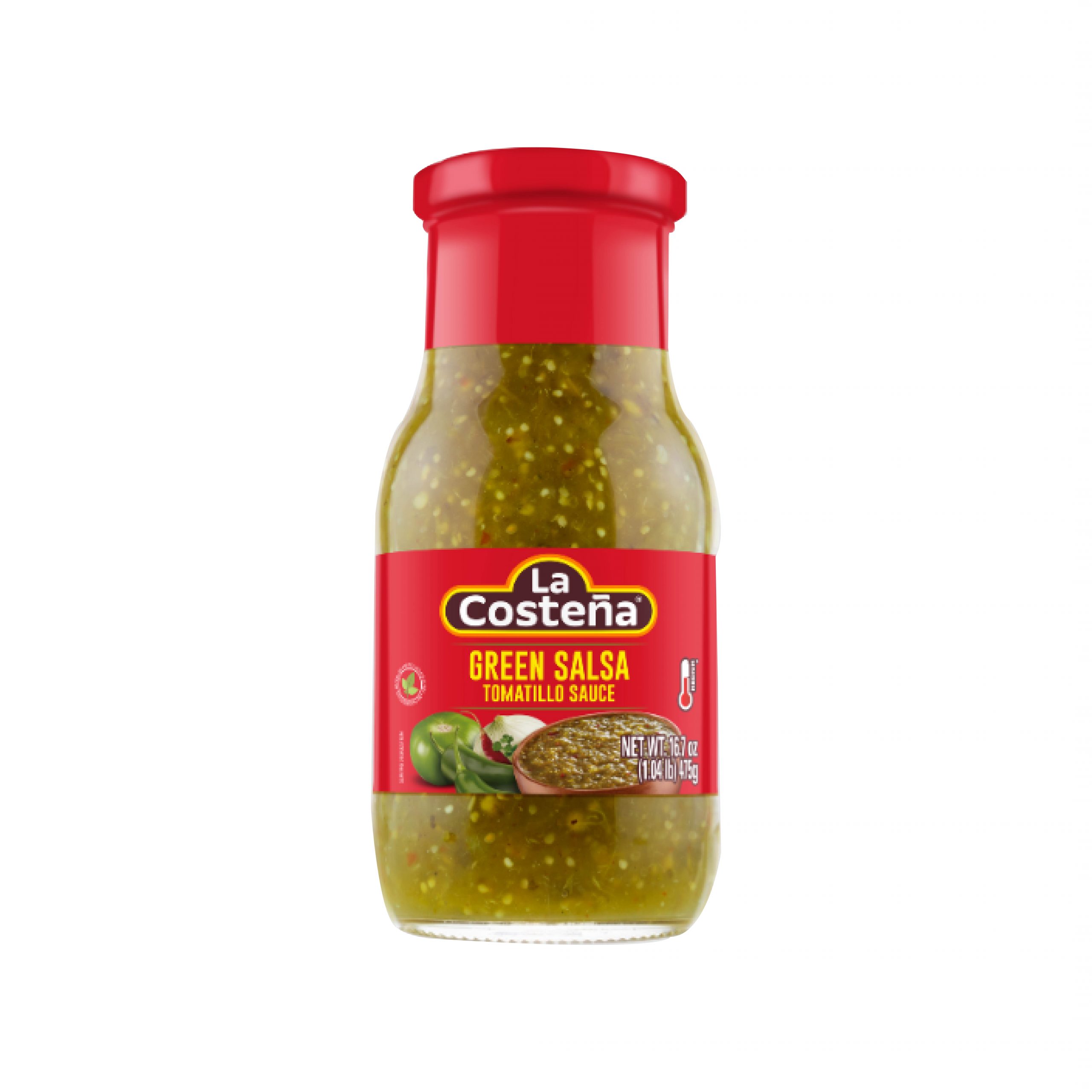 Sốt chấm salsa xanh (Green Mexican sauce) nhập khẩu Mexico 475g - AtlasGarden